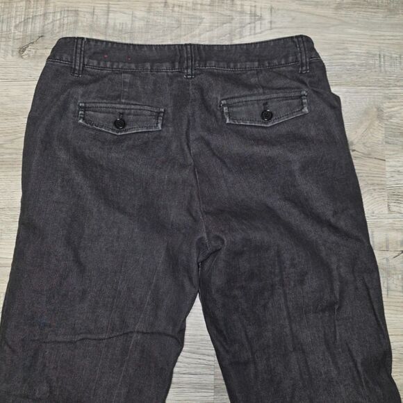 Tommy Hilfiger Heritage Boot Vintage Black Dress Jeans Size 8P - Picture 7 of 7